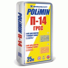 Клей для керамогранита и камня Polimin P-14 (Полимин П-14)  25 кг фото