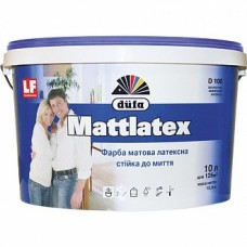 Краска латексная матовая Matlattex D100, 14кг DUFA (Дюфа)